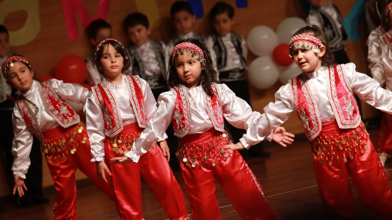 Ankaralı minikler 23 Nisan’ı coşkuyla kutladı