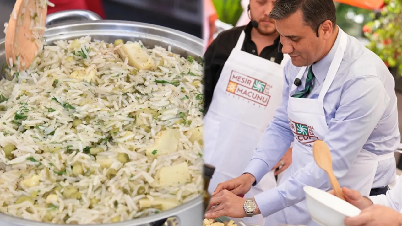Başkan Zeyrek’ten “Enginarlı Mesirli Bahar Pilavı”