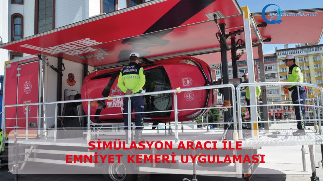 Simülasyon Aracı İle Emniyet Kemeri Uygulaması