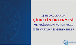 İşte okullarda şiddetin önlenmesi ve mağdurun korunması için yapılması gerekenler