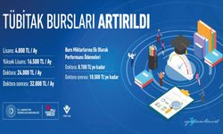 TÜBİTAK Bursları Artırıldı