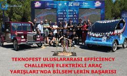 Teknofest Uluslararası Efficiency Challenge Elektrikli Araç Yarışları'nda BİLSEM'lerin Başarısı