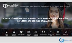 Sınavları Sonucunda Mezun Olanların Dijital Diplomaları Öğrenci Sayfalarında