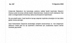 Dışişleri Bakanlığı: "Mescid-i Aksa’ya baskın düzenlenmesi tırmanmayı daha da artıracak bir kışkırtmadır"