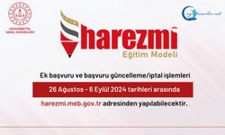 Harezmi Eğitim Modeli Ek Başvuru Ve Başvuru Güncelleme İşlemleri