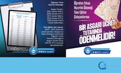 Öğretim Yılına Hazırlık Ödeneği Tüm Eğitim Çalışanlarına Bir Asgari Ücret Tutarında Ödensin