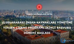 Uluslararası İnsan Kaynakları Yönetimi Yüksek Lisans Programı İkinci Başvuru Dönemi Başladı