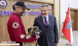 Narkotik köpeği Eris’e duygu yüklü veda paylaşımı