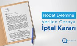 Nöbet Eylemine Verilen Cezaya İptal Kararı