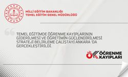 Temel Eğitimde Öğrenme Kayıplarının Giderilmesi ve Öğretimin Güçlendirilmesi Projesi Strateji Belirleme Çal. Gerçekleşti