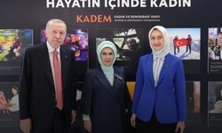 Cumhurbaşkanı Erdoğan ve eşi Emine Erdoğan, New York’ta KADEM’in fotoğraf sergisini gezdi