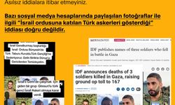 İsrail ordusuna Türk gençlerin katıldığı iddialarına ilişkin açıklama