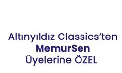 Altınyıldız'da, üyelerimize özel olarak %10 indirim MemurSenAvantaj'da