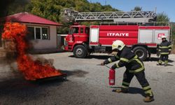 Tübitak’tan öğrencilere itfaiye eğitimi