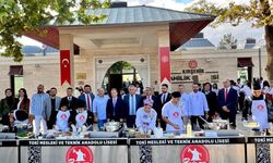 Kırşehir'de 37. Ahilik Haftası Kutlamaları Kapsamında Bölgesel Liseler Arası Yöresel Yemek Yarışması Düzenlendi