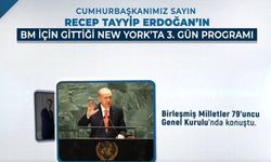 Cumhurbaşkanımız Sayın Recep Tayyip Erdoğan’ın üçüncü gün programı