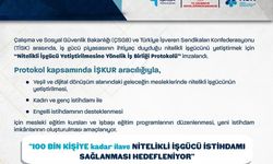 TİSK ile imzaladığımız İş Birliği Protokolü ile TİSK’e üye iş yerlerinde 5 yıl içerisinde 100 bin yeni istihdam hedefliy