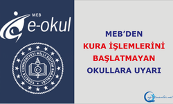 MEB’den kura işlemlerini başlatmayan okullara uyarı