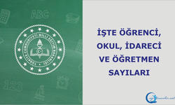 İşte öğrenci, okul, idareci ve öğretmen sayıları