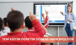 Yeni Eğitim Öğretim Dönemi Yarın Başlıyor