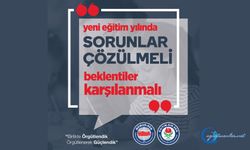 Yeni Eğitim-Öğretim Yılında Sorunlara Çözüm Üretilmeli, Beklentiler Karşılanmalıdır