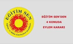 Eğitim Sen'den 4 konuda eylem kararı