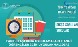 Farklılaştırma uygulamaları hangi öğrenciler için uygulanmalıdır?