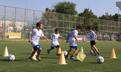 Futbol kursları yaz döneminde çocukların gözdesi oldu