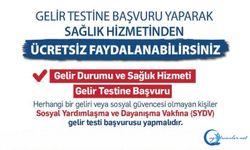 Gelir testine başvuru yaparak 𝗨̈𝗖𝗥𝗘𝗧𝗦𝗜̇𝗭 𝗦𝗔𝗚̆𝗟𝗜𝗞 𝗛𝗜̇𝗭𝗠𝗘𝗧𝗜̇𝗡𝗗𝗘𝗡 faydalanabilirsiniz!