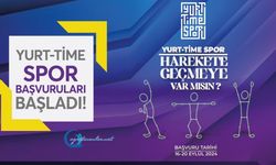 Yurt-Time Spor başvurular başladı