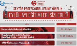 Sektör profesyonellerine yönelik Eylül ayı eğitimlerimiz sizlerle!