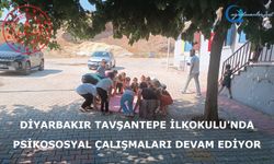 Diyarbakır Tavşantepe İlkokulu'nda Psikososyal Çalışmalarımız Devam Ediyor