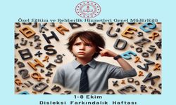 1- 8 Ekim Disleksi Farkındalık Haftası