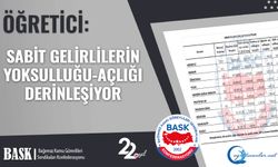 Sabit Gelirlilerin Yoksulluğu-Açlığı Derinleşiyor