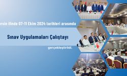 Sınav Uygulamaları Çalıştayı Gerçekleştirildi