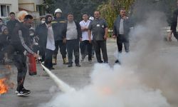 Amasya’da hastanedeki tatbikat gerçeğini aratmadı