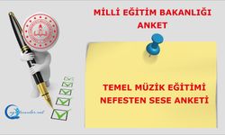 Temel Müzik Eğitimi Nefesten Sese anketi