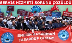 Girişimlerimiz Sonuç Verdi Servis Hizmeti Sorunu Çözüldü