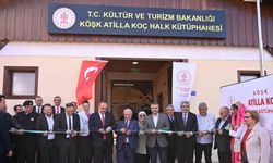 Köşk Atilla Koç İlçe Halk Kütüphanesi törenle hizmete açıldı