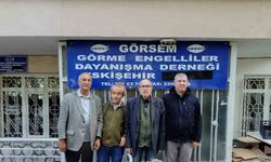 Köy Kültür Evi’nden görme engelliler için kapak bağışı