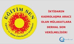 "Mülakatlara Derhal Son Verilmelidir!"