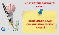 Disiplinler Arası Oryantiring Eğitimi anketi