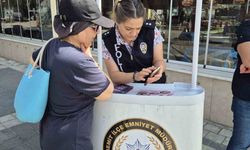 Polis’ten KADES bilgilendirme çalışması