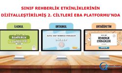 Sınıf Rehberlik Etkinliklerinin Dijitalleştirilmiş 2. Ciltleri Eba Platformu'nda