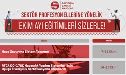 Savunma Sanayii Akademi  Ekim ayı eğitimlerimiz sizlerle!