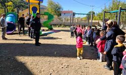 Simav’da miniklere polislik mesleği tanıtıldı