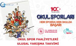 Okul Spor Faaliyetleri Ulusal Yarışma Takvimi