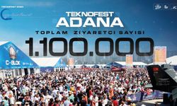 TEKNOFEST Adana yolculuğumuzu 1.100.000 kişi ile tamamladık.