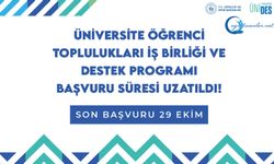 ÜNİDES ilk dönem başvuruları uzatıldı!