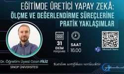 Eğitimde Üretici Yapay Zekâ: Ölçme ve Değerlendirme Süreçlerine Pratik Yaklaşımlar